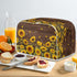 Sunflower Print Toaster Cover Dustproof Bread Maker Cover, Universal 2 Slice Oven Cover Appliance Cover