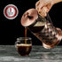 OVENTE French Press Coffee Maker, 34 Ounce, Durable Borosilicate Glass with Stainless Steel Filter Plunger System