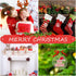 42 Pieces Round Acrylic Christmas Ornaments with Red Ribbon, DIY Blank Transparent Circle Discs for Decoration