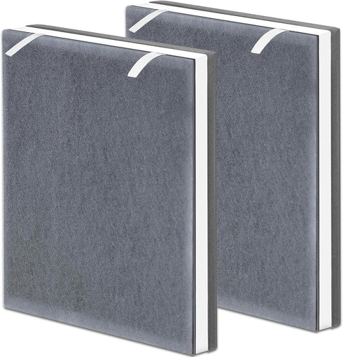 Vital100 Replacement Filter 2 Pack Compatible with Levoit Vital 100 Air Purifier, High-Efficiency Activated Carbon