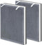 Vital100 Replacement Filter 2 Pack Compatible with Levoit Vital 100 Air Purifier, High-Efficiency Activated Carbon