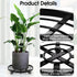 20" 440lbs Highpro Plant Stand with Wheels, Heavy Duty Planter Caddy for Outdoor Indoor with Lockable Casters Wheels