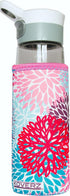 Koverz Neoprene 24-30 oz Water Bottle Insulator Cooler Coolie - Petals