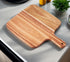 14''X10'' ZeQi Acacia Wood Cutting Board with Handle / Charcuterie Board/Serving Board/Cheese, Bread, Vegetables