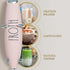 Rae Dunn Handheld Electric Milk Frother, Drink Mixer, Coffee Frother, Frappe Maker, Latte Maker (Pink)