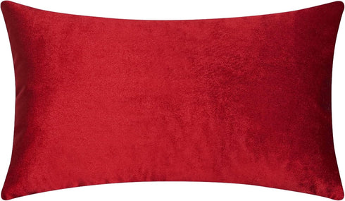 Home Brilliant Pillow Cover 12x20 Accent Velvet Throw Pillows Rectangle Pillow Cover