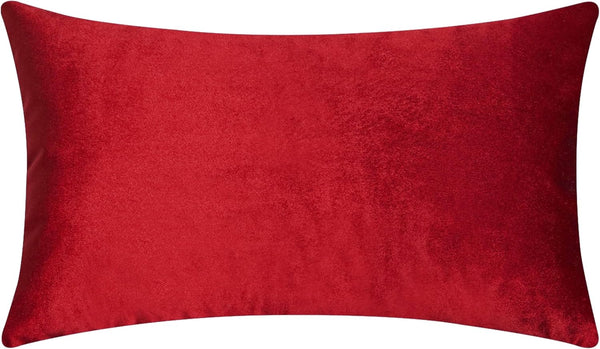 Home Brilliant Pillow Cover 12x20 Accent Velvet Throw Pillows Rectangle Pillow Cover