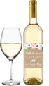 Hadley Designs Pregnancy Announcement Gifts, Funny Wine Bottle Labels for Parents to Grandparents, 8 Set