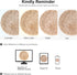 uxcell Faux Fur Round Rug, Fluffy Area Mat, 3 x 3 Feet Khaki, Fluff Rugs for Bedroom Floor Sofa Living Room