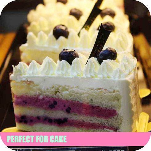 GUCUJI Cake Collar - Chocolate Mousse Decorating Acetate Sheet ROLL 125 Micron (2.4 X 394 inch)