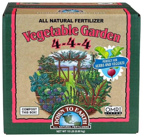 Down To Earth All Natural Fertilizers Organic Vegetable Garden - Plant Food