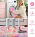 2x3 Small Area Rug Unicorn Rainbow Rugs for Girls Bedroom Soft Fluffy Shag Fuzzy Pink Carpet Princess Rug for Girls
