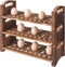 Wooden Egg Holder 3 Layer Fresh Egg Rack Holders Countertop Stackable Quail