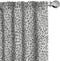 Lunarable Snow Leopard Curtains, Greyscale Natural Camouflage Wild Cat Skin, 2 Panel Set for Living Room