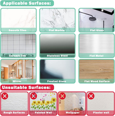 Adhesive Hooks, Stick on Stainless Steel Towel Robe Razor Wall Hooks, Heavy Duty Shower Hangers for Bathroom Kitchen