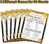 Set 30 HOMANGA Who Knows The Birthday Boy Girl Best, Birthday Game Cards for Party Activities, Birthday Game Cards