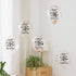 Rose Gold 38th Confetti Latex Balloons, Happy 38 Years Birthday Party Decoration with Confetti, 12in, 16 Pack