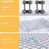 Cooling Rack Stainless Steel - Heavy Duty Baking Rack for Cooking, Fits Quarter Sheet Pan, 8.5" x 12", 2-Pack