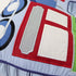 Quilted Train Shaped Pillow - Decorative Kids Pillow for Boys' Rooms