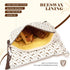 2-Pack 1713 Beeswax Bread Bags for Homemade Bread & Sourdough, Elegant XL Reusable Cotton Bread Storage Bags, Beeswax