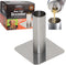 Camerons Beer Can Roaster - Stainless Steel BBQ Grill Chicken Roaster for Juicy Poultry, Indoor & Outdoor Use