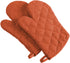 DII 100% Cotton Basic Terry Collection Oven Mitt, Spice, 2 Piece