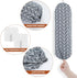 SWISSELITE 2Pcs Plastic Bag Holder, Reusable Wall Mount Grocery Bag Organizer, 22x9 IN