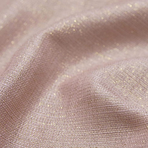 63 Inch 2 Grommet Shimmer 52x63 Rose Gold Curtains for Girls Bedroom Decor Length Panels Thick Sheer Semi Privacy