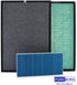 PUREBURG Replacement Filter Set for Turonic PH950 & Extract-All AMB1 Air Purifiers, H13 True HEPA Activated Carbon