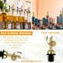 24pc Blulu Olive Oil Spout Stainless Steel Weighted Bulk Self-Closing Bottle Pourers for Wine Syrup Home Bar
