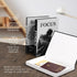 Set 3 Motivational Desk Dcor of Decorative Books for Modern Home Office Decor Shelf Aesthetic Black & White Faux/Fake