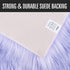 2 4 Noahas Luxury Fluffy Rugs Bedroom Furry Carpet Bedside Faux Fur Sheepskin Area Rugs Children Play Princess Room