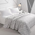 3 88x92 NTBAY Layers Cotton Muslin Queen Bed Blanket, Super Soft Breathable Thermal Yarn Dyed Quilt for Adults, Perfect