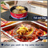 Hiware Solid Stainless Steel Spider Strainer Skimmer Ladle, 7 Inch Kitchen Utensils Wire Strainer Pasta Spoon
