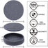 Trivets for Hot Dishes, Trivets for Hot Pots and Pans, 7 Inchs Hot Pads 5 Pcs and Storage Basket for Countertops, Pot Holders for Kitchen, Cotton Table Protector Hot Mats Heat Resistant (Mix) by Coga