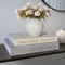 MAOBUYOU Decorative Linen Book Set of 2, Faux Book Storage Box, Coffee