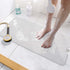 40 16 Inch, HITSLAM Non Slip Bathtub Mat x Extra Long Bath Mat for Tub, Soft PVC Loofah Shower Floor Mat with Drain