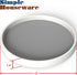 Simple Houseware Lazy Susan Spice Organizer, 5 Pack, White