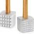 New Star Foodservice 36398 Wood Handle Aluminum Meat Tenderizer/Mallet, 13-Inch Overall