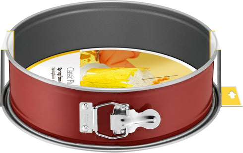 Kaiser Classic Plus Springform Pan, Stainless Steel, Red/Silver, 26.5 x 26.2 x 26.5 cm