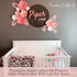Rainbows & Lilies 15pc Large Paper Flowers Decorations for Wall - Reusable 3D Decor for Girls Room, Nursery, Baby Shower