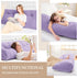 Sasttie Headboard Pillow Twin/Twin XL, Wedge Pillow Headboard for Dorm, Triangular Daybed Backrest Cushion for Sitting