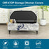 Bands,M,10 CRFATOP Printed Rectangle Ottoman Stool Cover Stretch Folding Storage Footstool Bench Slipcovers Upholstered