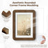 5x7 3 Pack, 5 7 4x6 5x7 Fun Memories Picture Frame USA-Sourced Walnut Wood Photo Frames with Plexiglass, Handcrafted