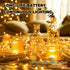 6 Pack 7ft 20LED HXWEIYE Fairy Lights Battery Operated with Remote & Timer, Mini Firefly Starry Lights Mason Jar Lights