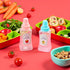 Rosojodg 4Pcs Colorful Mini Cute Tomato Ketchup BottleSalad Dressing Tomato Containers Empty Ketchup and Mustard Syrup
