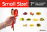 Small 7-Inch Slotted Serving Spoons (Pack of 4) - Perfect for Olives, Pickles & Condiments | Sturdy & Versatile | Made in USA