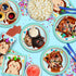 Hedgehog Birthday Party Supplies Set, Plates, Napkins, Cups Tableware Kit for 16