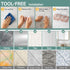 6-Pack, Veken Shower Caddy No Drilling & Rustproof, Waterproof Adhesive Shelves Rack with Soap Holder, Large Capacity