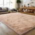 Rezutan 5X7 Fluffy Rug for Living Room Bedroom, Large Comfy Modern Shaggy Fuzzy Kids Rug, Plush Indoor Nursery